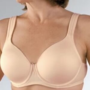 Classique Beige Post Mastectomy Bra #758 Underwire  Size 36C Pre-owned